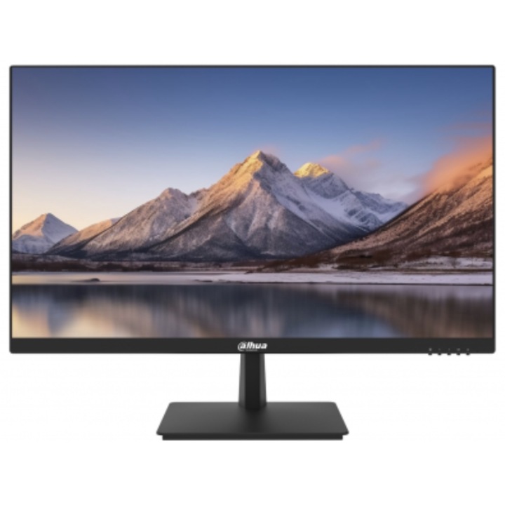 Monitor VA LED Dahua 27" LM27-L200N, Full HD 1920 x 1080, VGA, HDMI, 100 Hz, 5 ms Fekete