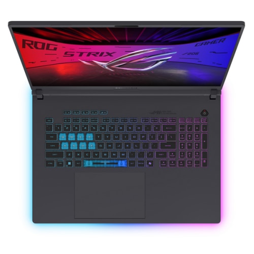 Laptop Asus ROG Strix G18 2025 G815JMR-S9102, 18 inch 2560 x 1600, Intel Core i9-14900HX 24 C / 32 T, 2.2 GHz - 5.8 GHz, 36 MB cache, 28 W, 32 GB DDR5, 1 TB SSD, Nvidia GeForce RTX 5060, Fara sistem de operare