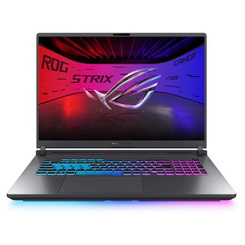 Laptop Asus ROG Strix G18 2025 G815JMR-S9102, 18 inch 2560 x 1600, Intel Core i9-14900HX 24 C / 32 T, 2.2 GHz - 5.8 GHz, 36 MB cache, 28 W, 32 GB DDR5, 1 TB SSD, Nvidia GeForce RTX 5060, Fara sistem de operare