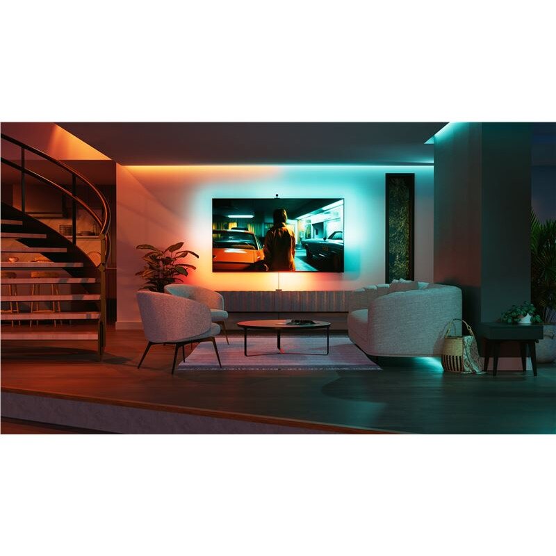Set Camera Nanoleaf 4D V2 Screen Mirror si banda LED Lightstrip Starter ...