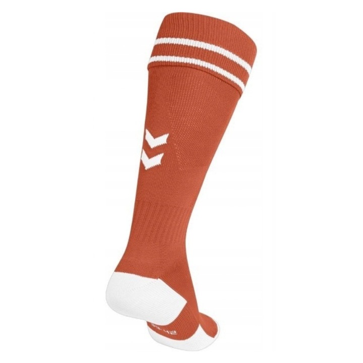 Jambiere Fotbal HUMMEL Element Profesionale, cu efect de amortizare in zona calcaiului si a degetelor, 65996, Portocaliu | Alb