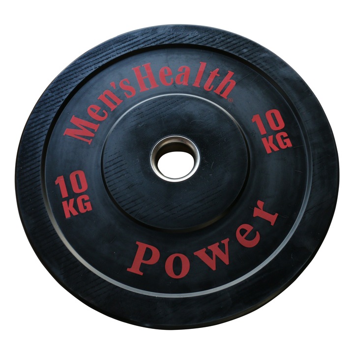 Discuri cauciucate, bumper plates, 10 KG, cauciucate, 50/51 mm, Lukadora