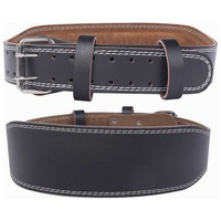 Centura ridicare greutate pentru rezistenta lombara, Axroad Mall, Stabilitate crestera a miezului, Durabulitate, Pentru culturism, sala, fitness, bodybuilding, Din piele, Marimea XL, Negru