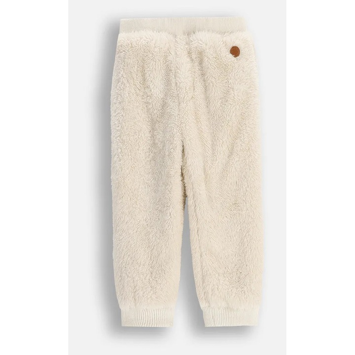 Gyermek nadrág, Coccodrillo, szőrme, ekrü, pamut