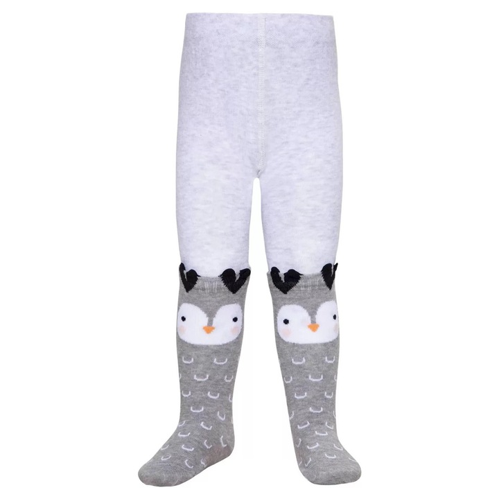 Ciorapi subtiri din bumbac cu model Bufnita, Conte Kids Tip-Top 571