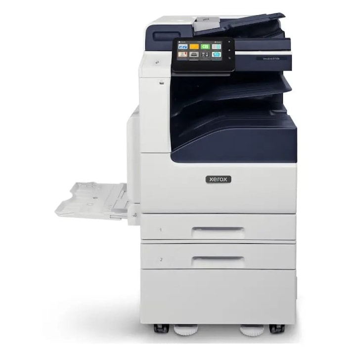 Imprimanta Multifunctionala Laser Xerox VersaLink B7130, A3, Monocrom, 30 ppm, Duplex, ADF, USB, Retea, 2 tavi cu stand (Alb)