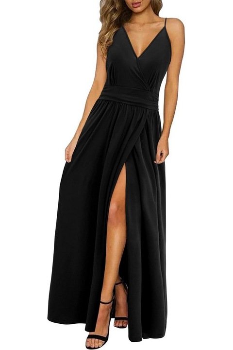 Rochie casual dama, negru, model 27, Newshows, Negru
