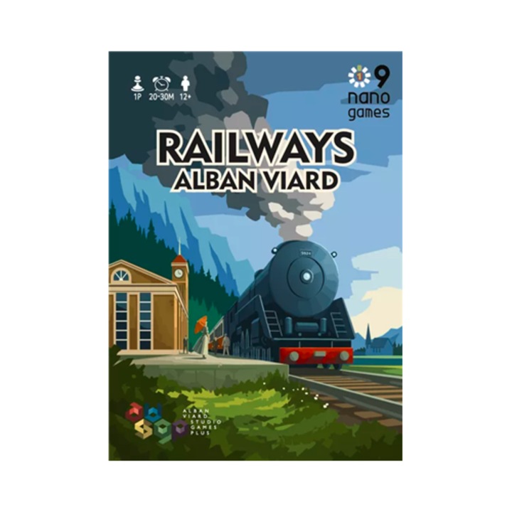 Настолна игра Nano9Games Volume 1: Railways