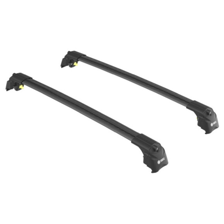 Bare transversale TURTLE AIR2 F-KIT 86-90 cm, set complet, culoare neagra
