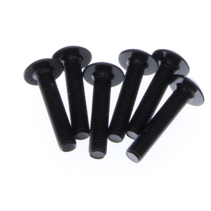 Set suruburi VICMA M5x25 6 bucati, negre