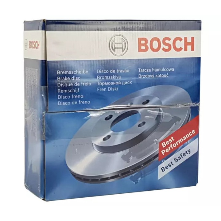 Bosch féktárcsa, szellőztetett, 302mm, 5 lyuk, 72mm, Jeep Wrangler 07-hez