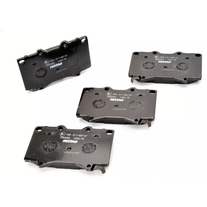 Textar fékbetét készlet Toyota Land Cruiser 4,2 TD/4,7-hez, 17,7 mm, 119,5x77,9 mm