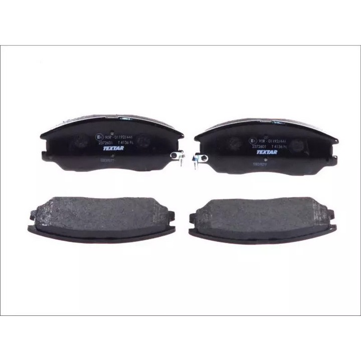 Textar fékbetét szett, Kia Oprius 03-/Ssangyong Rodius-hoz, 15,2x8,8x6,08cm