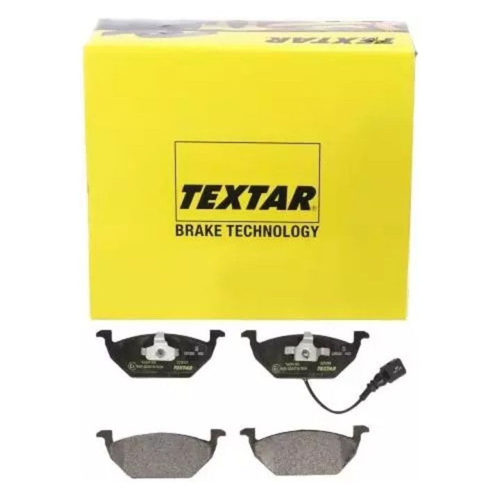 Textar fékbetét szett érzékelővel, 146x54,7x19,7mm, VW P. A3/BORA/GOLF 4/POLO/OCTAVIA/FABIA/IBIZA modellekhez
