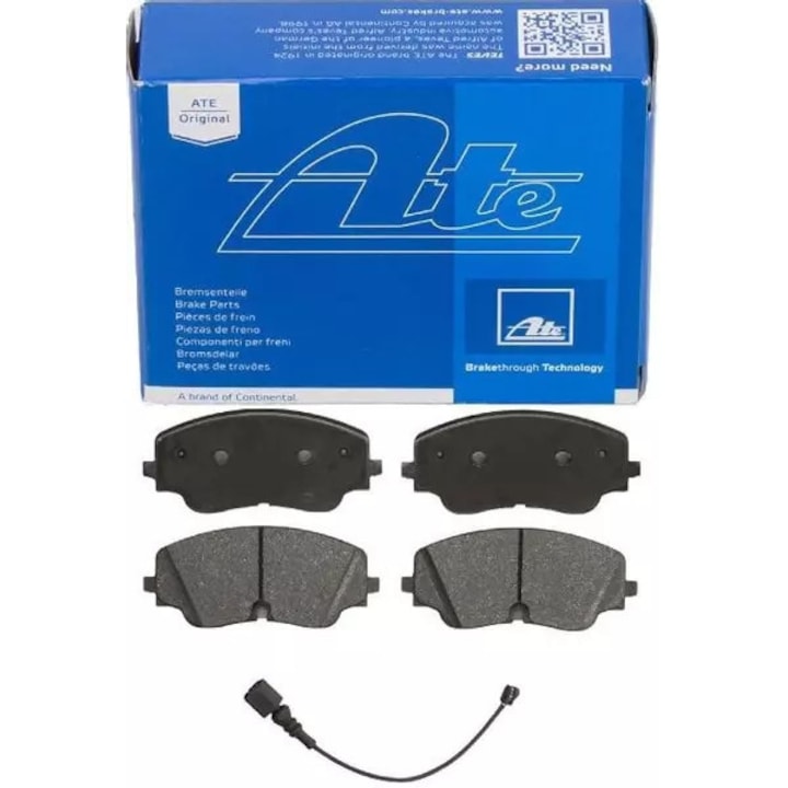 Ate fékbetétek VW 1,0-2,0 19- KERÁMIA, 178x78,2x18,2mm