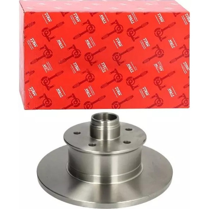 TRW féktárcsa, 278x12,9mm, fekete, 5 lyukú, VW P. T2 79-86-hoz