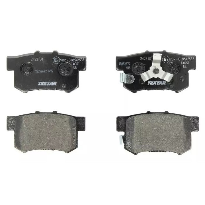 Textar fékbetétek, Honda CRV 02-hez 88.8x48x15mm, 0.7kg