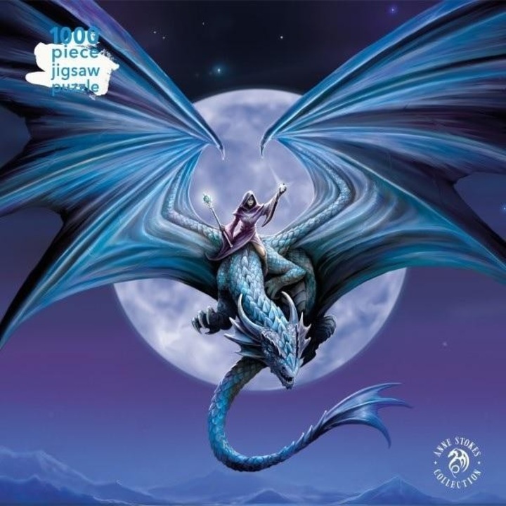 Пъзел 1000 части Moonstone, Ан Стоукс, Flame Tree, 735x510мм, с постер А4