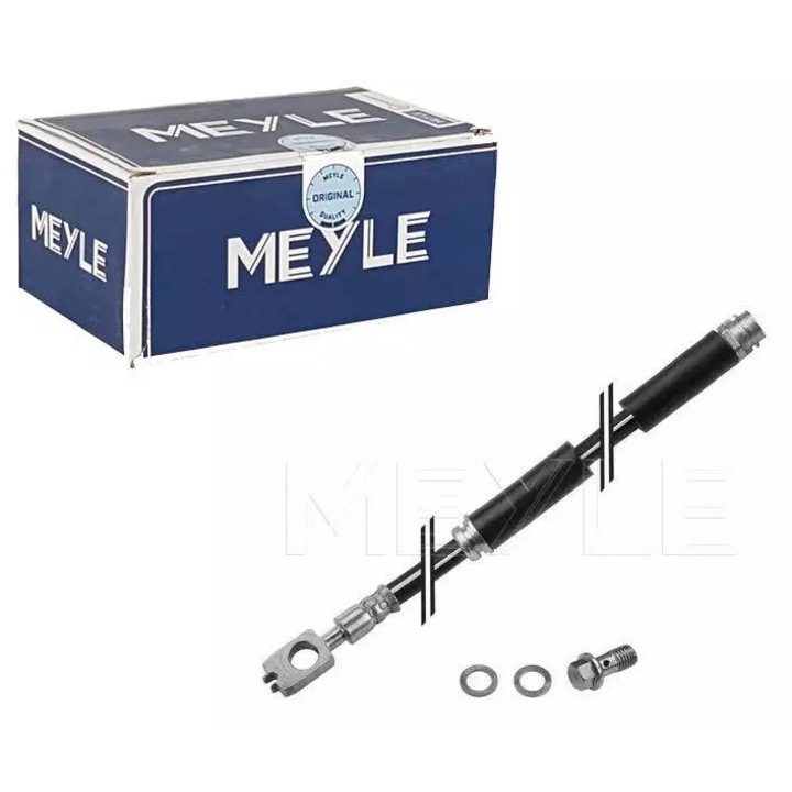 Rugalmas fékcső Meyle, 575mm, M10x1, 2 darabos készlet, tömítéssel, személygépjárművekhez