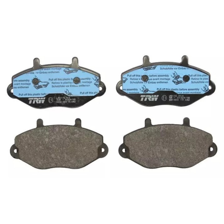 TRW fékbetét készlet Ford Transit 91-00-hez, 71,7x138,8x18,8mm