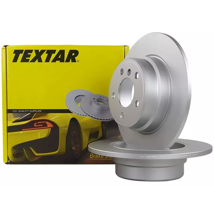 TEXTAR féktárcsa, 324x12mm, 80mm, hátsó, személygépkocsikhoz