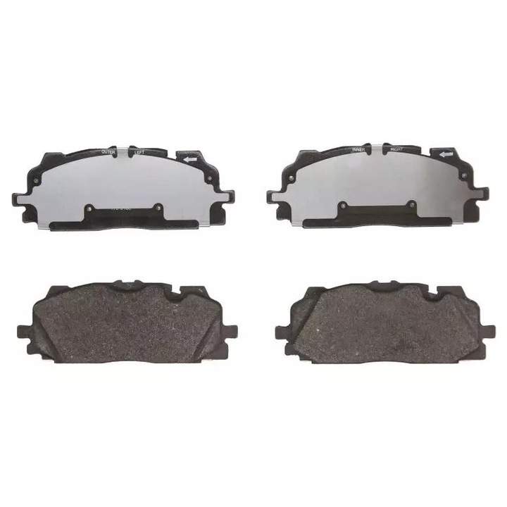 Autóalkatrészek, Bosch, fékbetét készlet, 16.6x194.2x73.8mm, személygépjárművekhez, európai