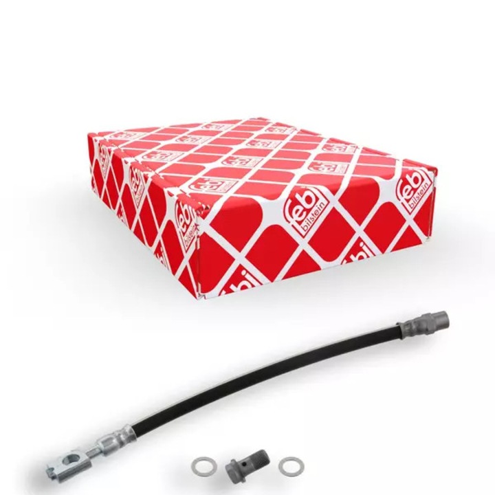 FEBI Audi A8 95-06 rugalmas féktömlő szett, bal/jobb, M10x1, 313mm, 0.11kg
