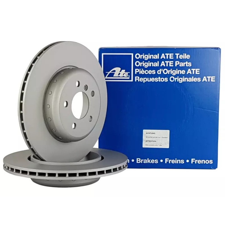 ATE hűtött féktárcsa, 308x31mm, 5 lyukú, első, FORD TRANSIT 2.0-2.2 ECOBLUE 14-