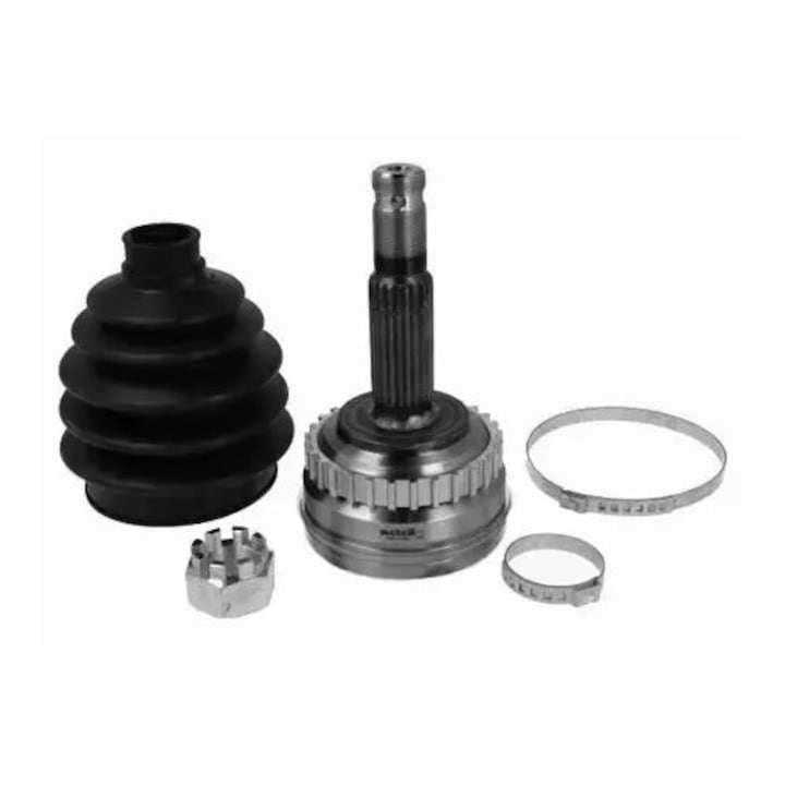 Metelli kerékcsukló készlet, M20x1.0, 22 fog, 52mm, 81mm, Opel Vectra B-hez, készlet Opel Vectra B 1.6-hoz