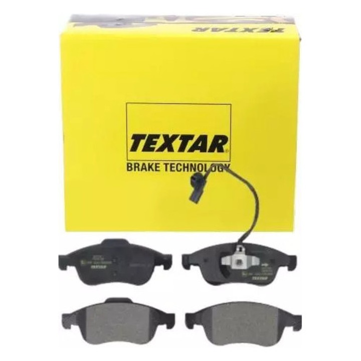 Textar fékbetét szett, Renault Kangoo 1,3/1,5 Blue DCI-hez, 155,3x59,4x18mm