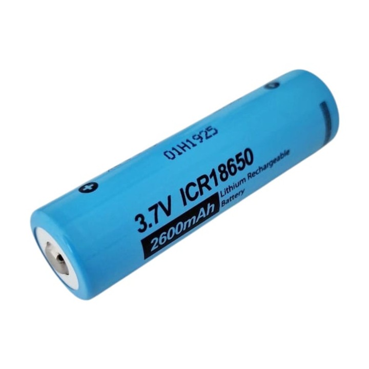 Acumulator ICR18650, Li-Ion, 3.7V, 2600 mAh, Pkcell