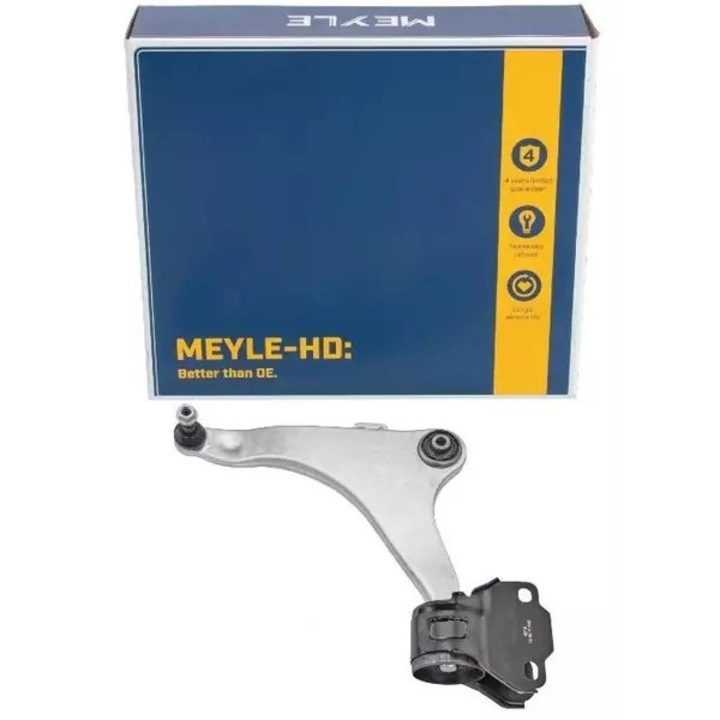 Lengőkar, MEYLE Volvo S60 II/V60, S80 II 06-, V60 II 18-, V70 III 07- modellekhez, alumínium, M14x1,5, gumipersellyel