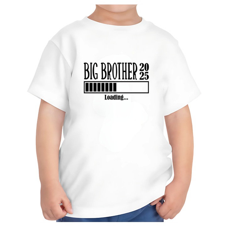 Nagytestver ajandek polo a nagy testvernek, Fehér