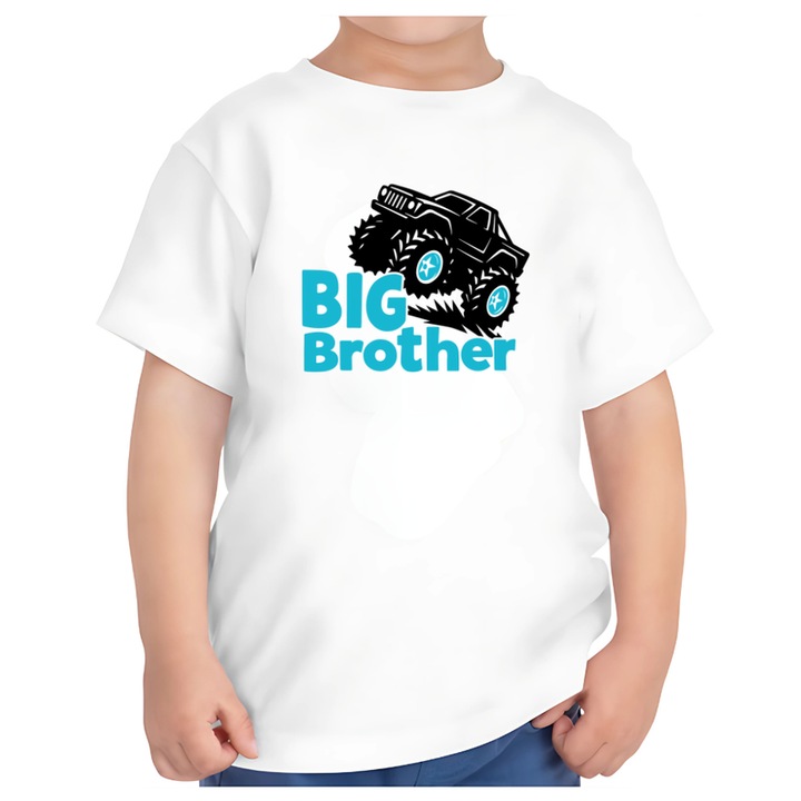 Egyedi nagytesó fehér póló, Fehér