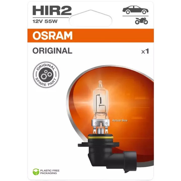Автомобилна крушка OSRAM HIR2 12V/55W 3000K, 1 брой
