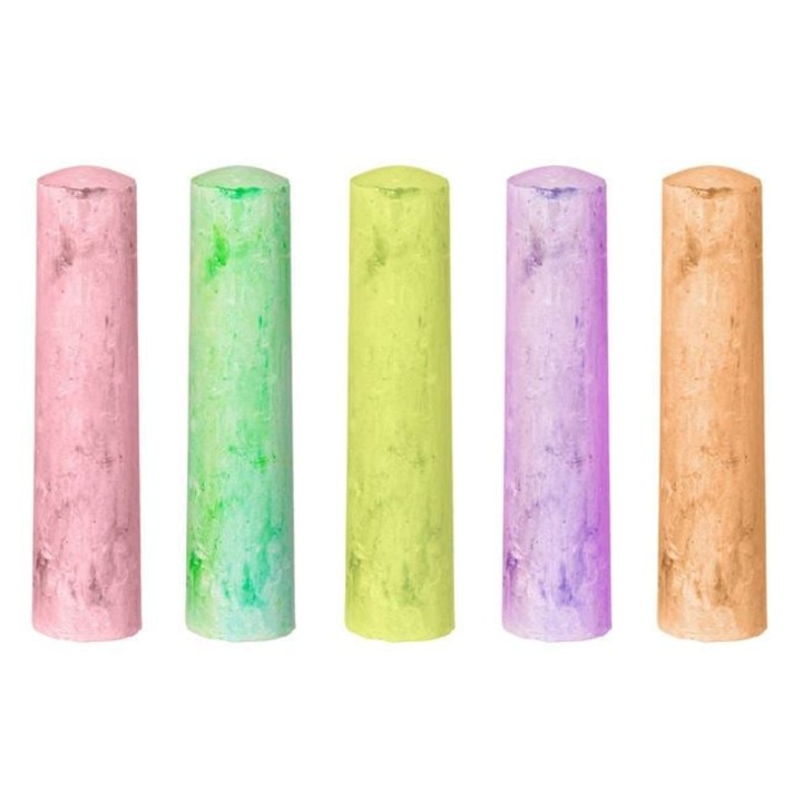 Дебели цветни тебеширови бои за боядисване 11 см - 5 бр.