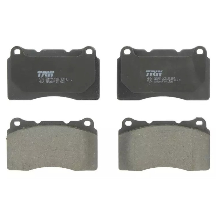 TRW fékbetétek Renault Megane Coupe-hoz, 15x77,3mm, szett