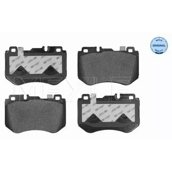 Fékbetétek, MEYLE, Mercedeshez, első, 129.3x81.8x18.5mm