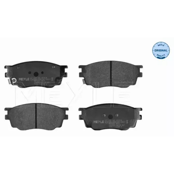 Placute de frana, MEYLE, cu senzor de uzura, 131.2x56x17mm, pentru Mazda 6