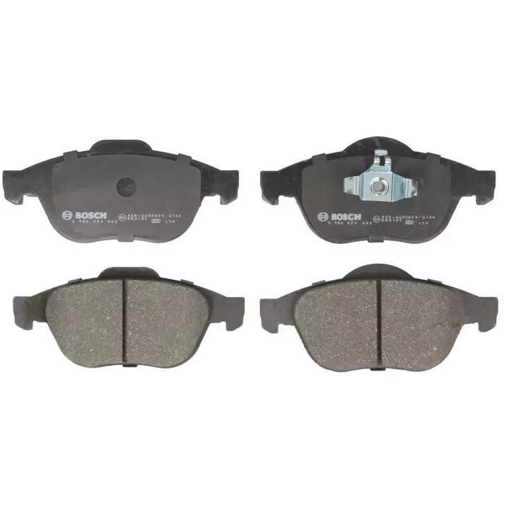 Fékbetétek, Bosch, Renault Scenic/Grand Scenic, 18mm, 155.4x71.2mm, első
