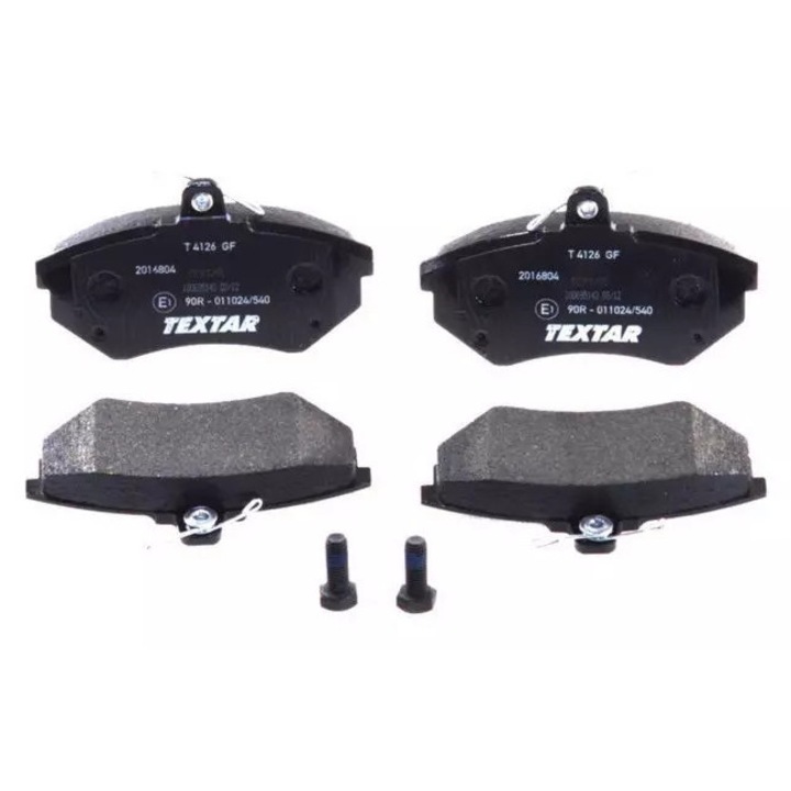 TEXTAR fékbetét készlet, 118,9x70x20mm, VW Golf/Passat-hoz, első