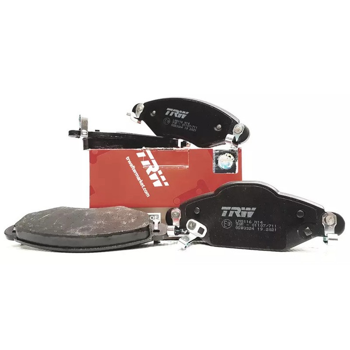 TRW fékbetét készlet Toyota Yaris-hoz, 130,8x16,8x45mm, első