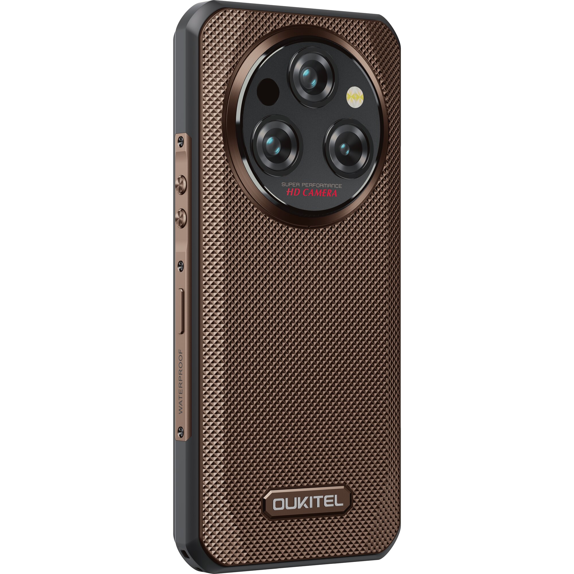 Telefon mobil Oukitel WP35, 5G, 6.6", 256GB/8GB, 11000mAh, Auriu