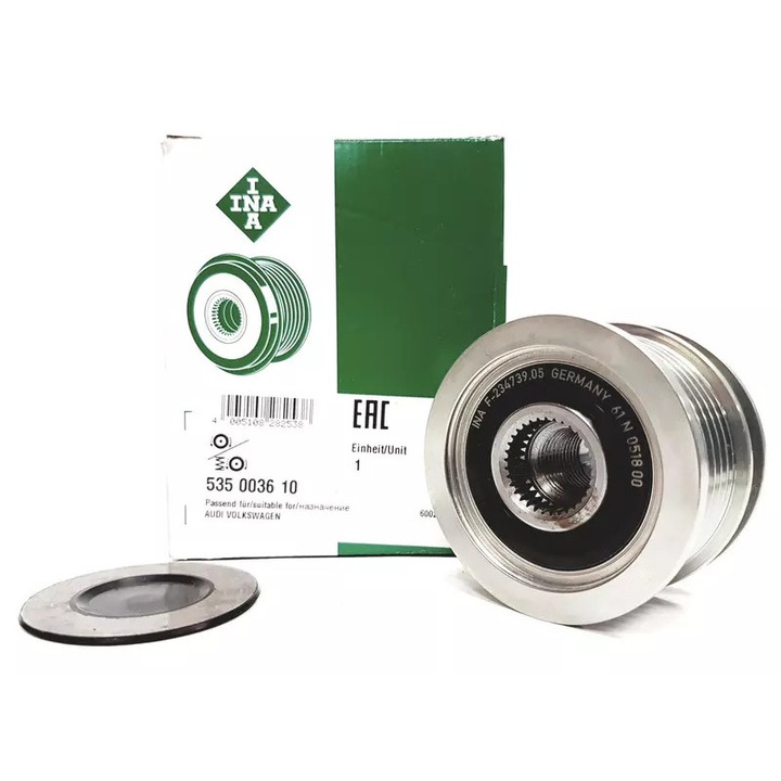 Generátor szabadonfutó INA VW-hez