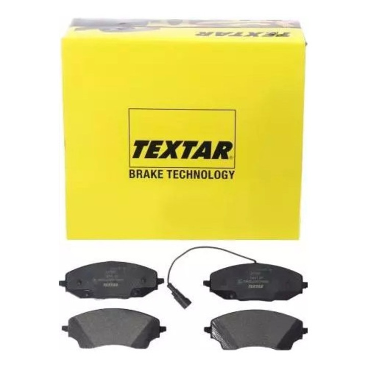 Textar fékbetét szett Fiat Ducato 2,2 D-hez, 148,3x57,8x19,5mm, hátsó