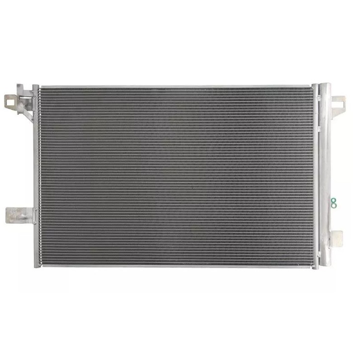 Klímakondenzátor, NRF, VW T6 15-, szárítóval, 684x447x12mm, 13,7mm, 11,8mm