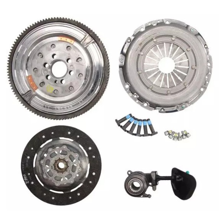 Valeo kuplung készlet Fiat Bravo/Stilo 1,9 D Multijet 04-hez, 235mm, 20 fog, 18,57kg