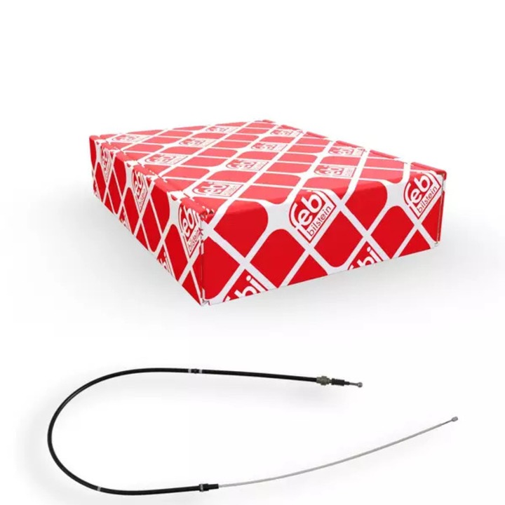 FEBI Kézifék Bowden, 1643mm, 0.320kg, Skoda Fabia 99-hez