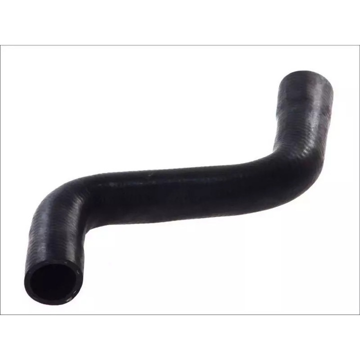 Hűtőcső TOPRAN VW 1,8-2,0B-hez, speciális forma, anyag: textilbetétes gumi, alulra szerelhető