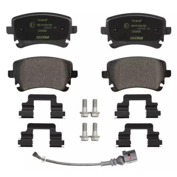 TEXTAR fékbetétek VW Phaetonhoz 02-16, 18mm, 59x116.5mm